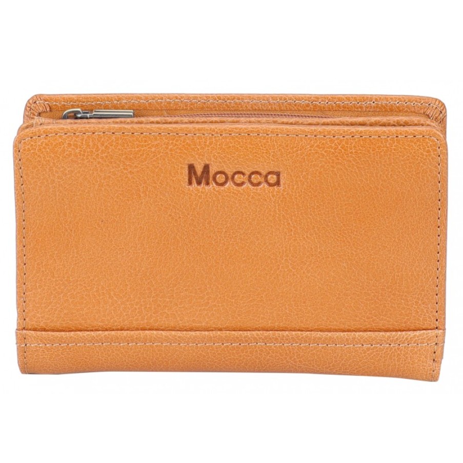 Femmes Mocca Porte Monnaie | Porte-Monnaie Et Cartes Cuir Lea - Mocca