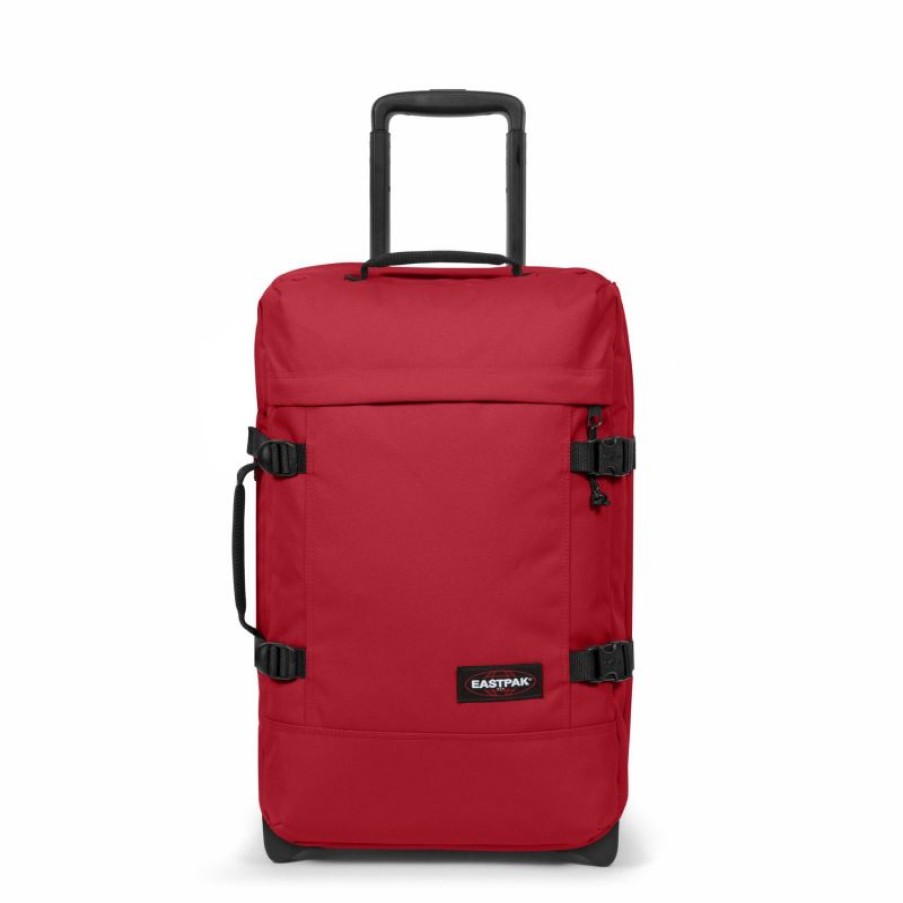 Bagages Eastpak | Valise Cabine 2 Roulettes Tranverz S Beet Burgundy - Eastpak