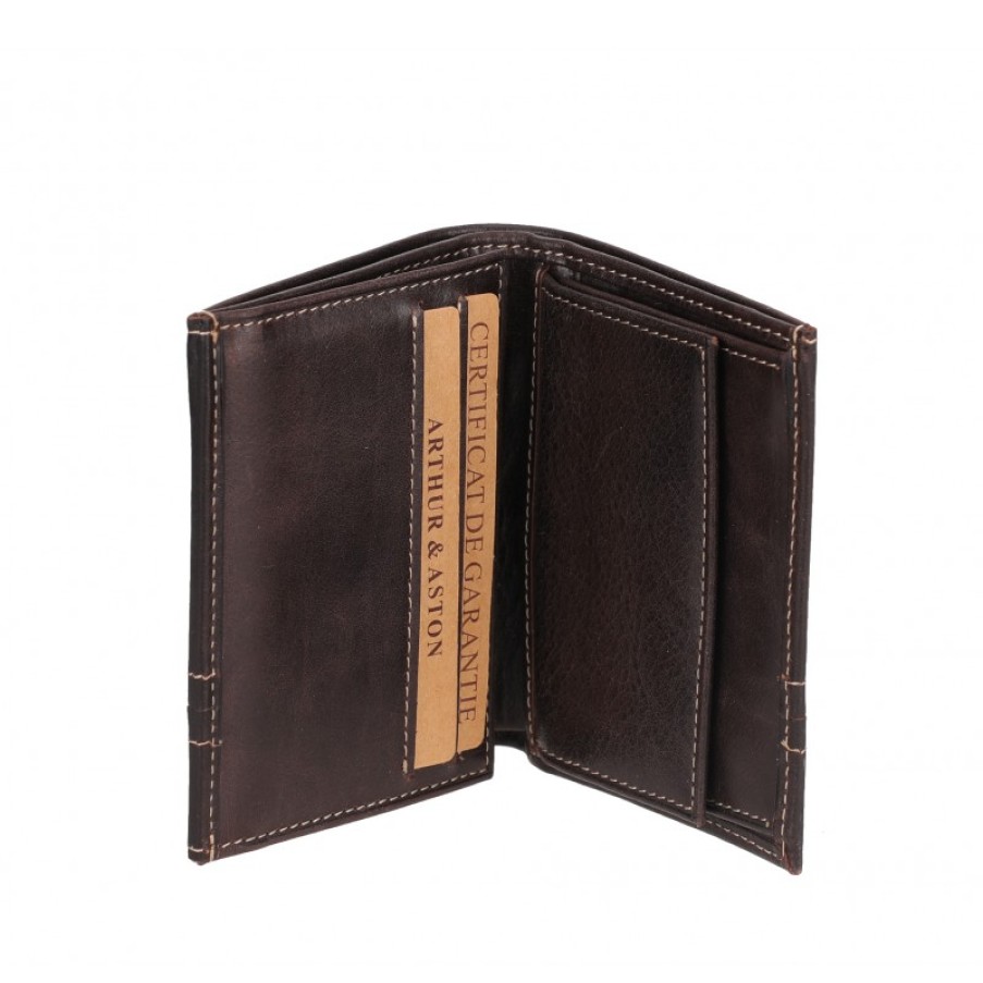 Hommes Arthur & Aston Porte Monnaie | Porte-Monnaie Et Porte-Cartes Martin En Cuir