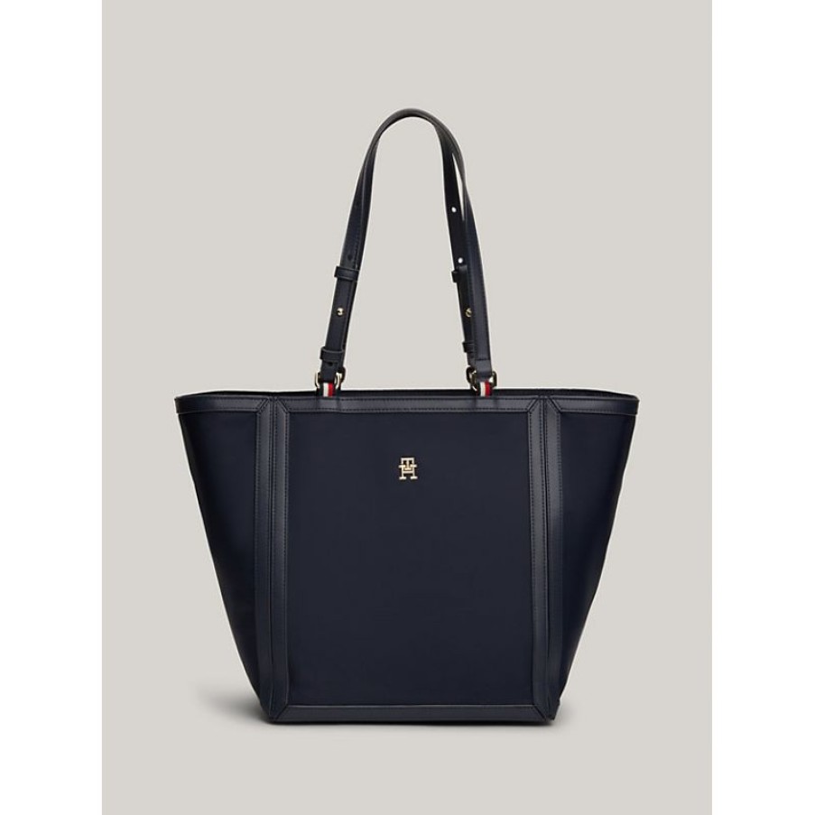 Femmes Tommy Hilfiger Sac Porte Epaule | Sac Cabas Essential En Synthetique - Tommy Hilfiger