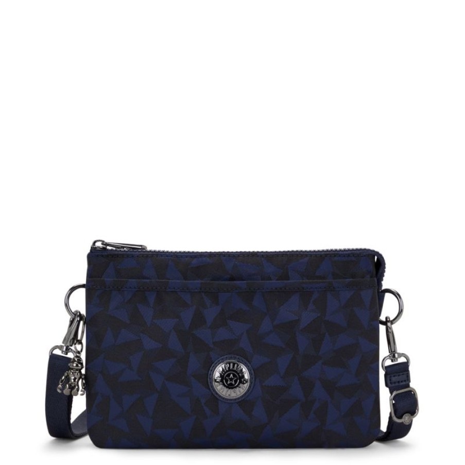 Femmes Kipling Pochette | Petit Sac Bandouliere Riri Endless Navy En Toile - Kipling