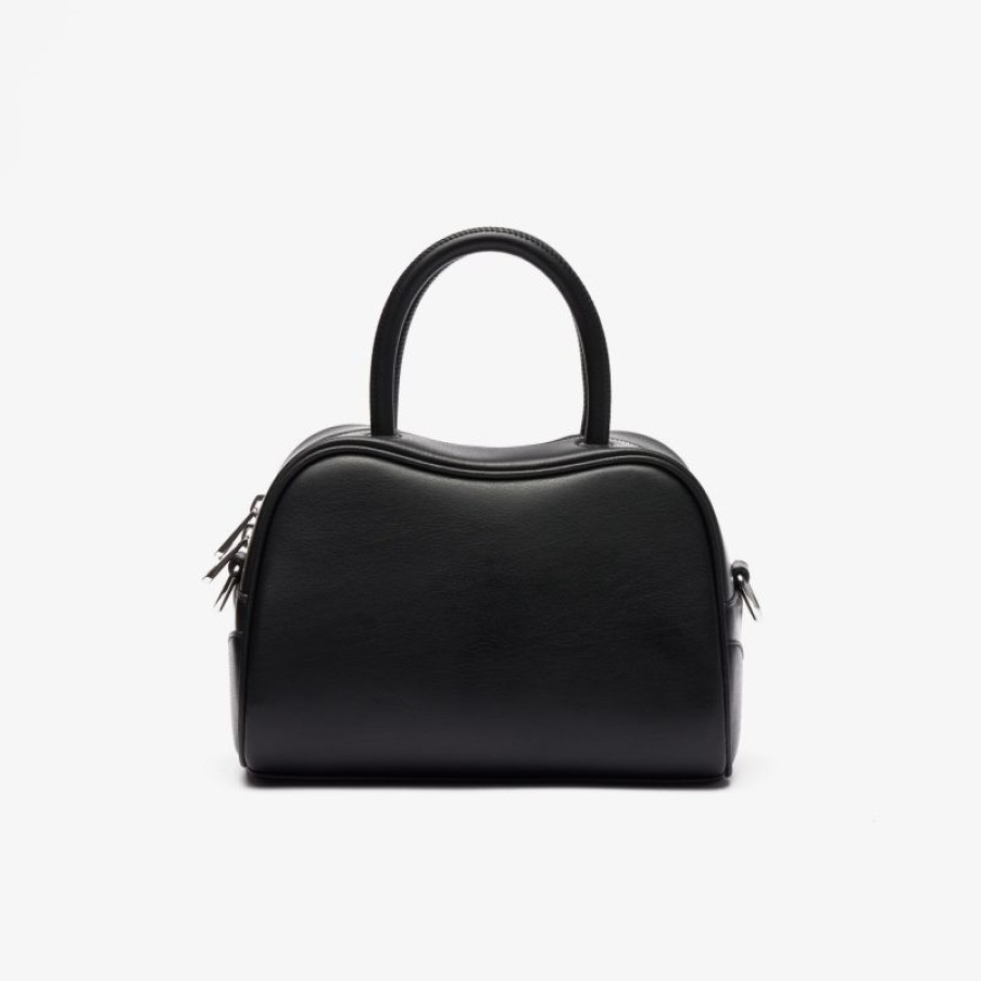 Femmes Lacoste Sac A Main | Sac A Main Lora En Cuir - Lacoste