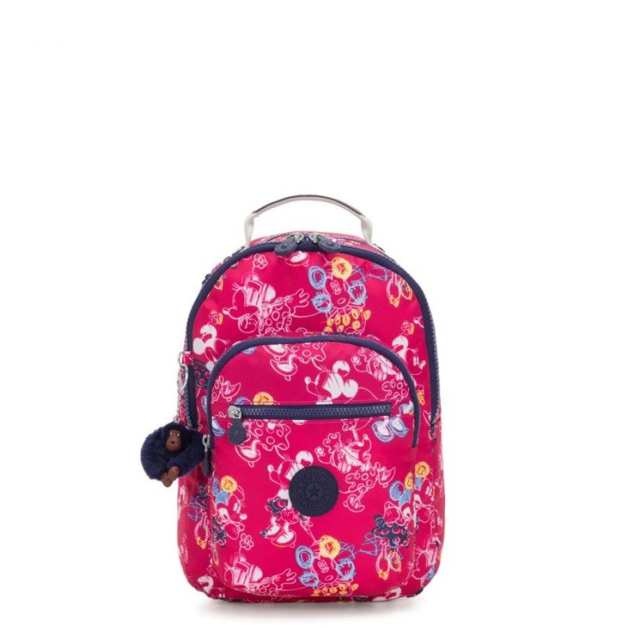 Femmes Kipling Sac A Dos | Petit Sac A Dos Seoul Go S En Toile - Kipling