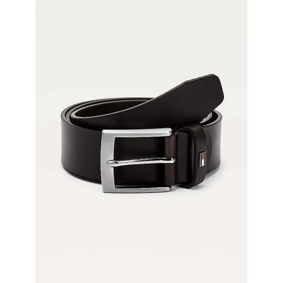 Hommes Tommy Hilfiger Ceinture | Ceinture Adan Adj 115 Cm En Cuir - Tommy Hilfiger