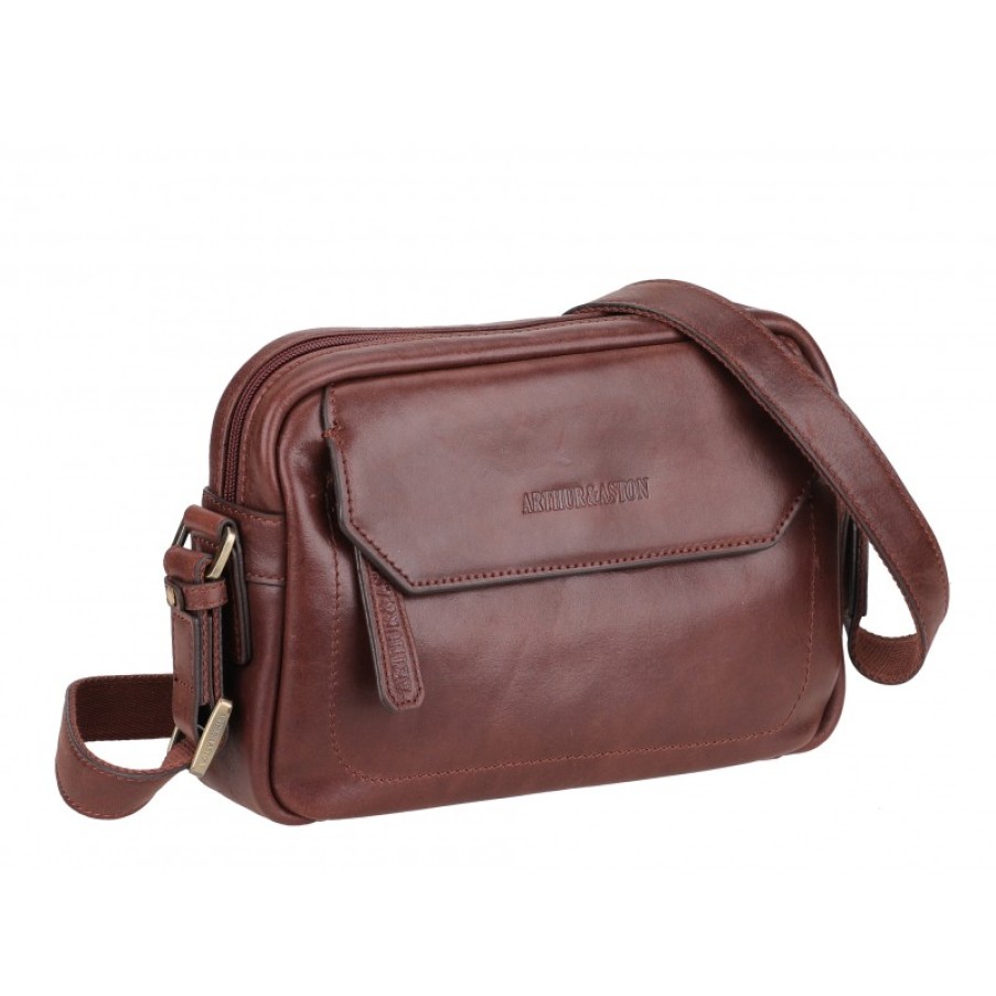 Hommes Arthur & Aston Sacoche | Sac Travers Martin En Cuir