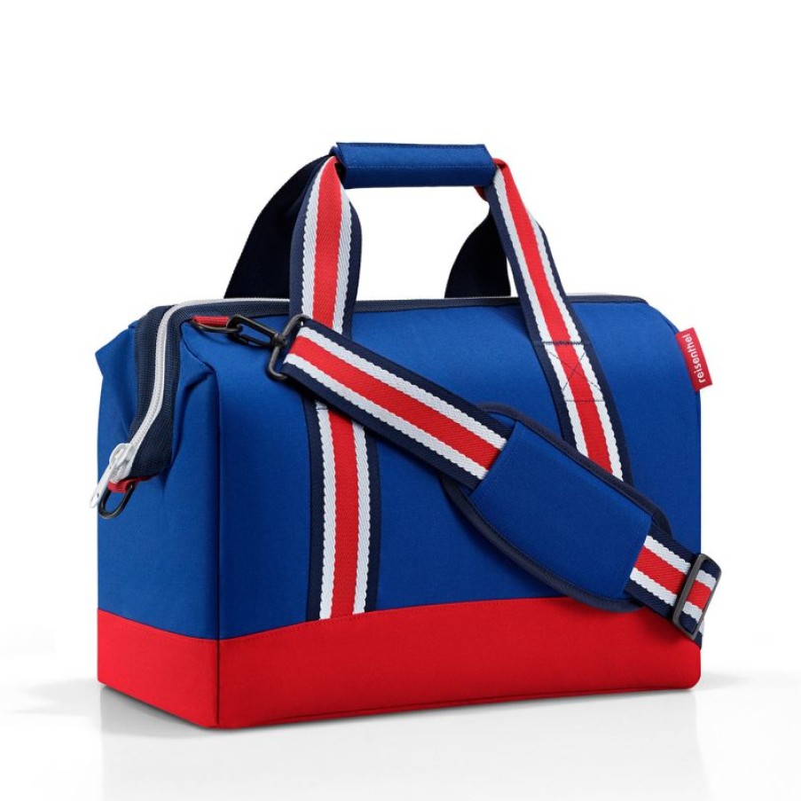 Bagages Reisenthel | Sac De Voyage Allrounder M Nautic En Toile - Reisenthel