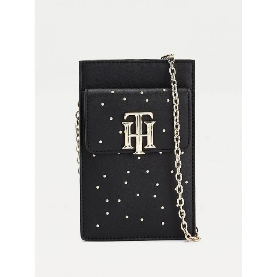 Femmes Tommy Hilfiger Compagnon / Tout En Un | Pochette Pour Telephone Th Lock En Synthetique - Tommy Hilfiger