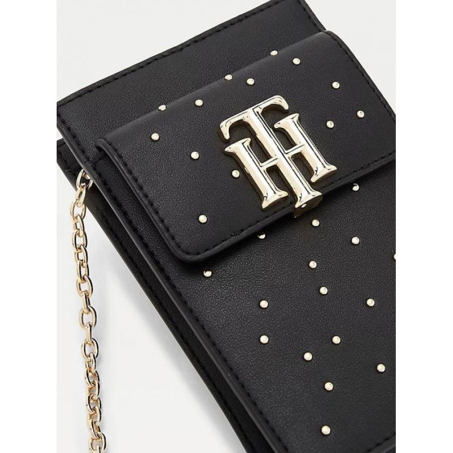 Femmes Tommy Hilfiger Compagnon / Tout En Un | Pochette Pour Telephone Th Lock En Synthetique - Tommy Hilfiger