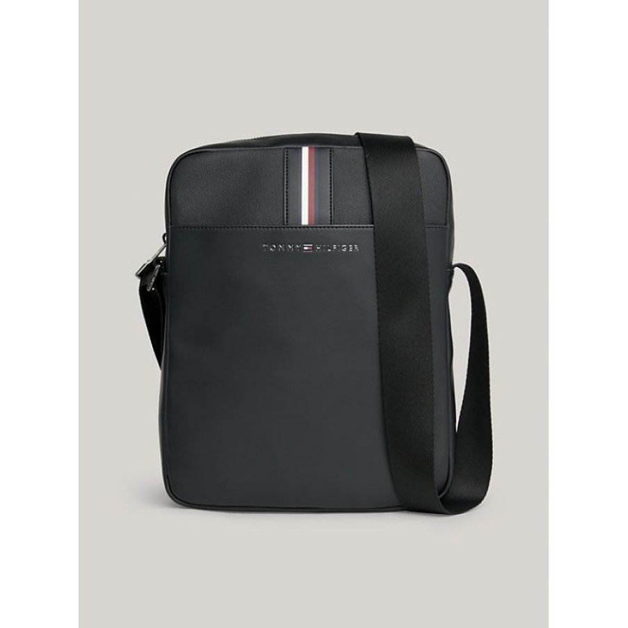 Hommes Tommy Hilfiger Sacoche | Sac Travers Corporate En Synthetique - Tommy Hilfiger