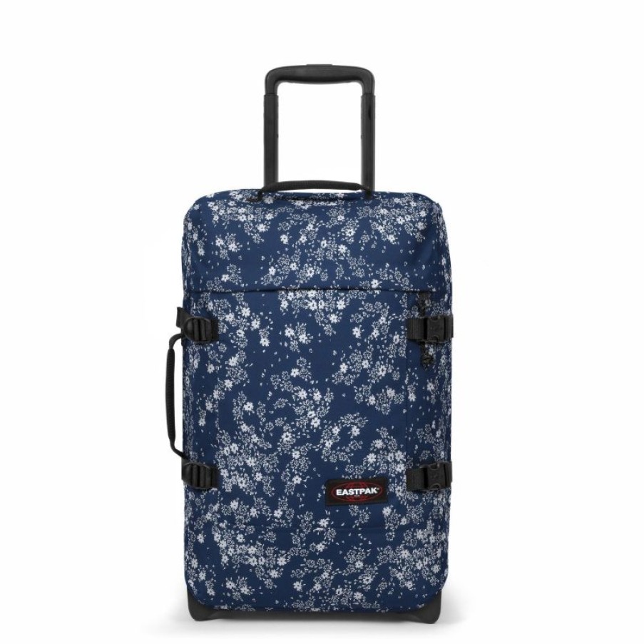 Bagages Eastpak | Valise Cabine 2 Roulettes Tranverz S Glitbloom Navy - Eastpak