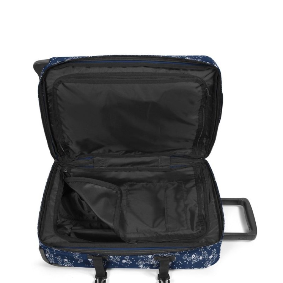 Bagages Eastpak | Valise Cabine 2 Roulettes Tranverz S Glitbloom Navy - Eastpak