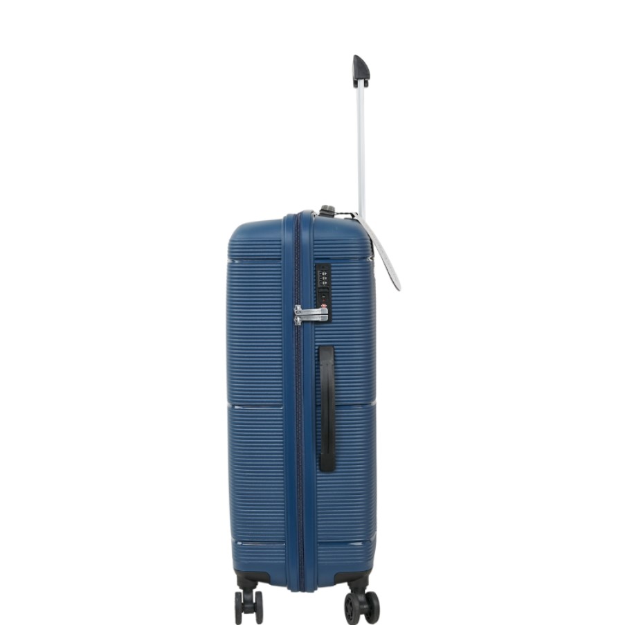 Bagages Arthur & Aston | Valise Trolley 66Cm Rigide Bleu