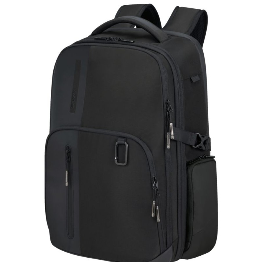 Hommes Samsonite Sac A Dos Ordinateur | Sac A Dos Ordi 17.3" Biz2Go En Toile - Samsonite