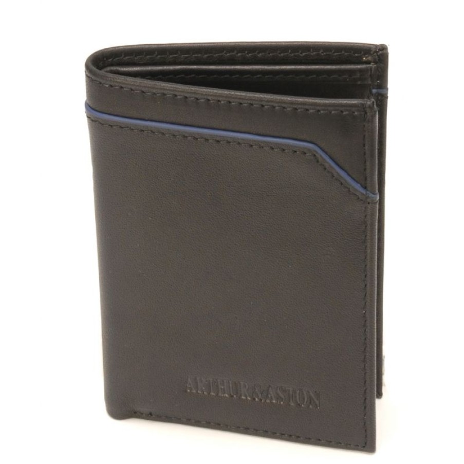 Hommes Arthur & Aston Porte Cartes | Porte-Cartes Ennis En Cuir - Arthur & Aston