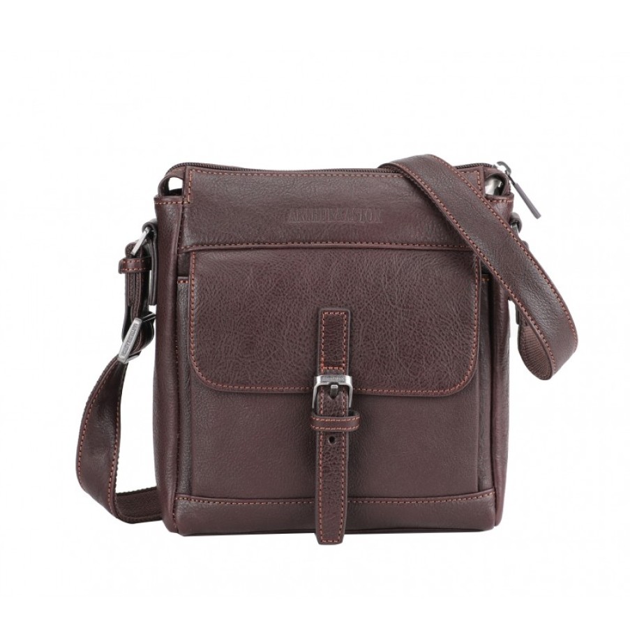 Hommes Arthur & Aston Sacoche | Sac Travers Antonio Cuir Vachette