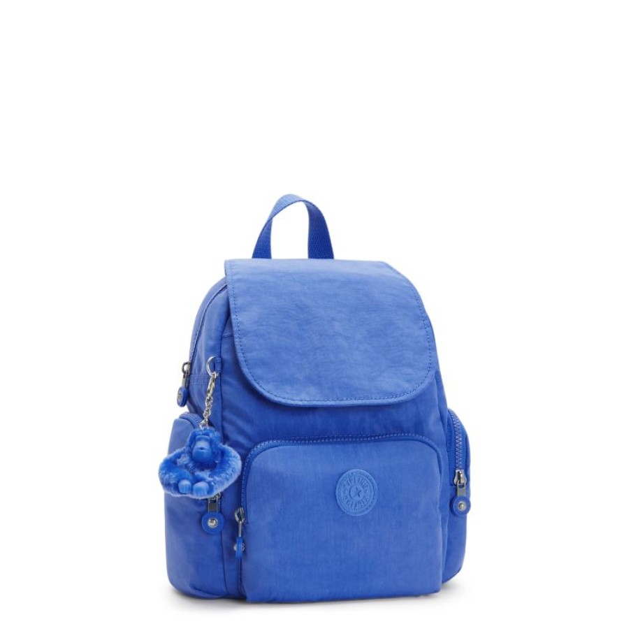 Femmes Kipling Sac A Dos | Sac A Dos City Zip Mini En Toile - Kipling