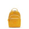 Femmes Kipling Sac A Dos | Sac A Dos Seoul S Soft Dot Yellow En Toile - Kipling