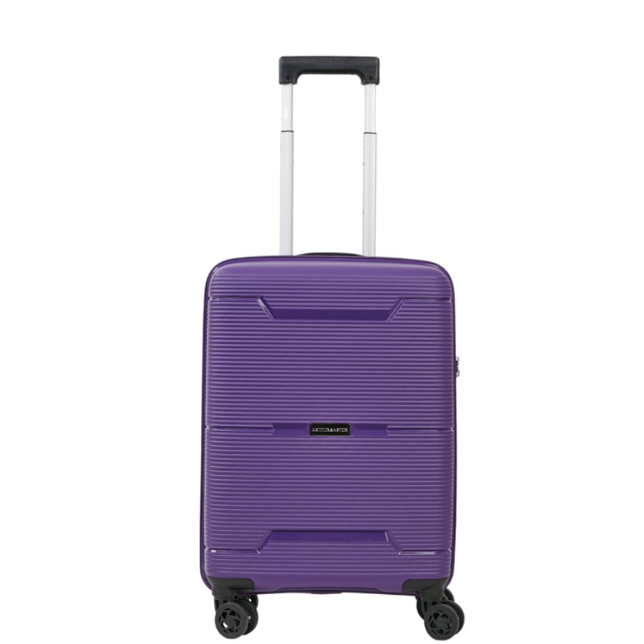 Bagages Arthur & Aston | Valise Cabine Trolley 55Cm Rigide Violet