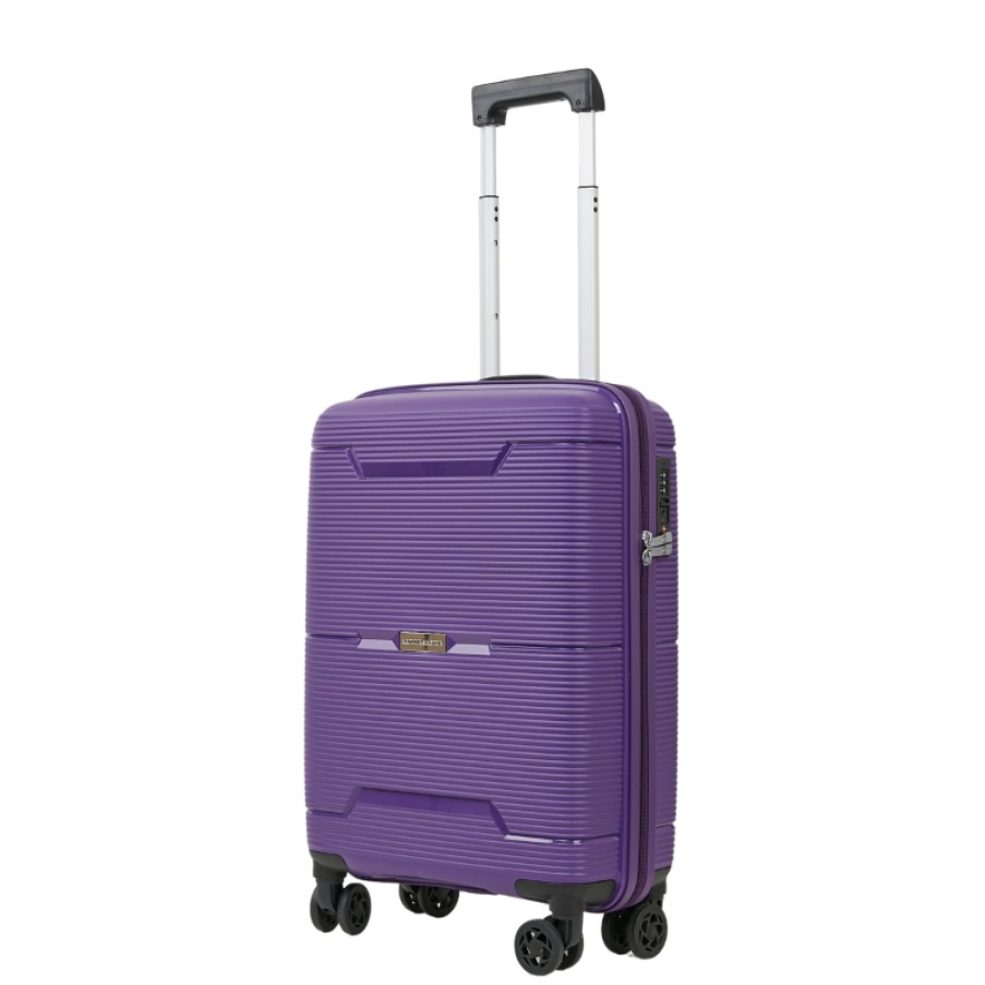 Bagages Arthur & Aston | Valise Cabine Trolley 55Cm Rigide Violet