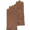 Hommes Isotoner Gants | Gants Homme Cuir Agneau Caramel - Isotoner