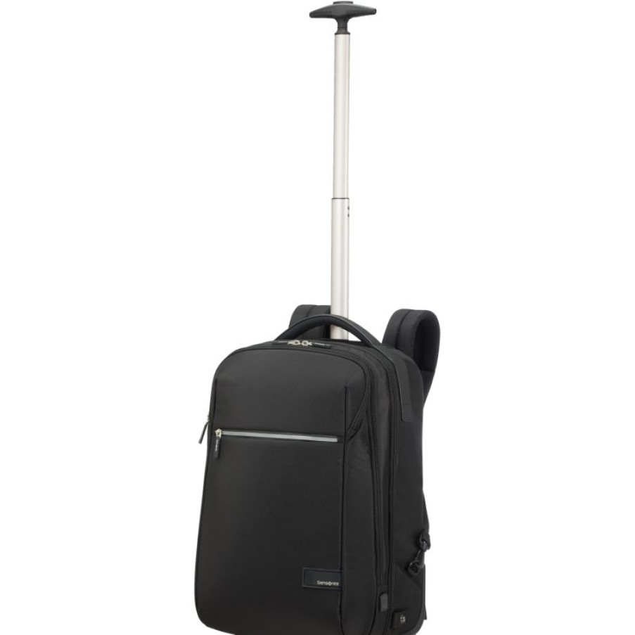 Hommes Samsonite Sac A Dos Ordinateur | Sac A Dos A Roulettes 17.3" Litepoint En Toile - Samsonite