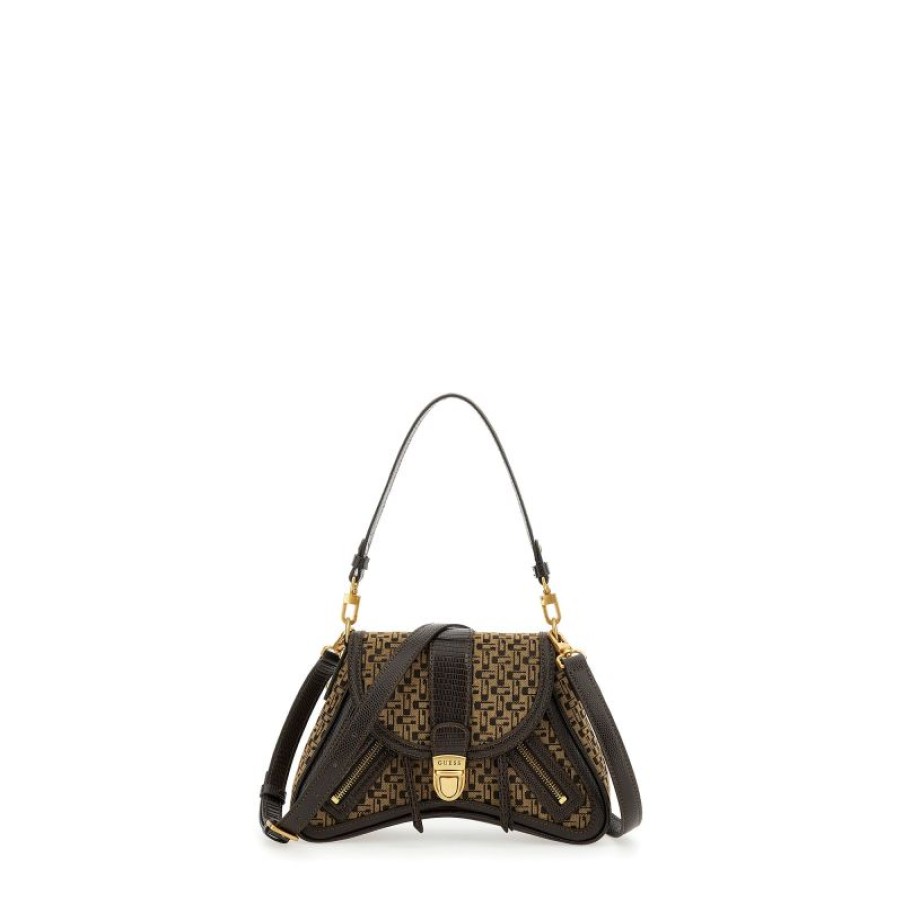 Femmes Guess Sac Porte Epaule | Sac Epaule Belle Vintage En Synthetique - Guess