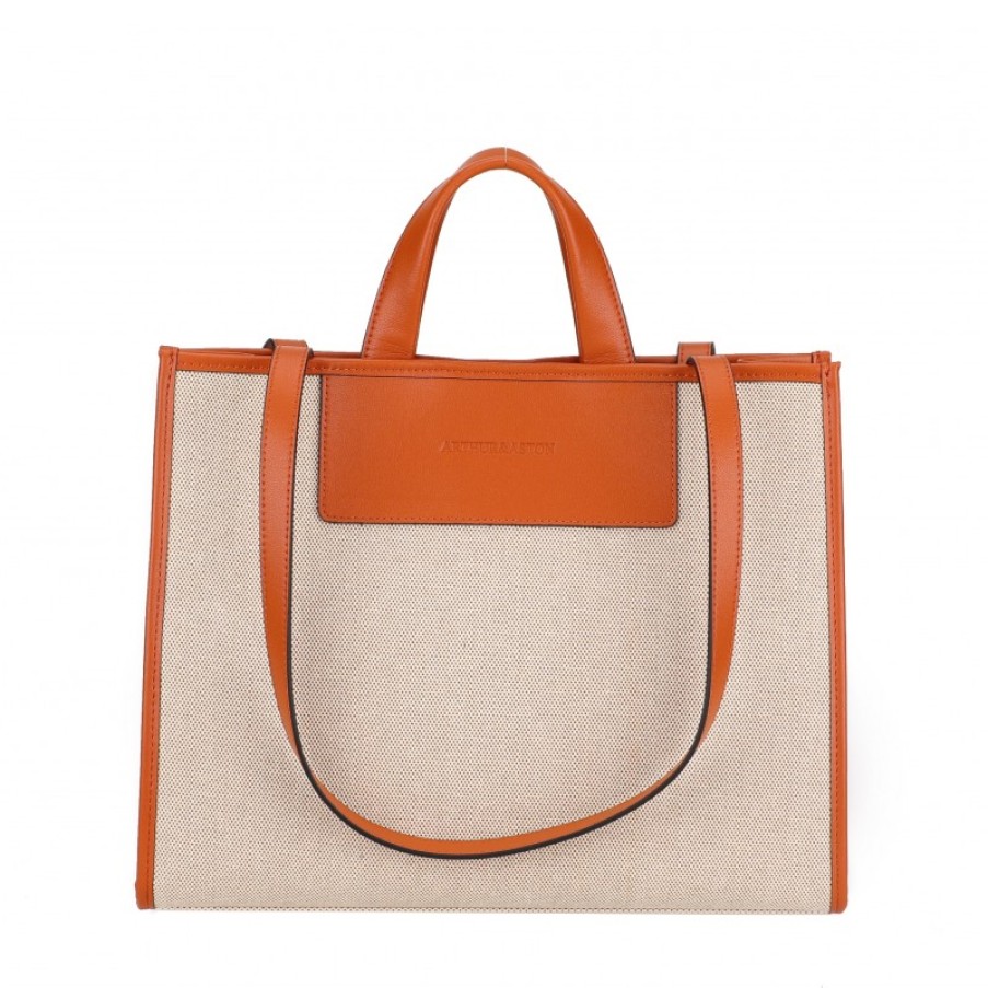 Femmes Arthur & Aston Sac Porte Epaule | Sac Shopping Toile Adele