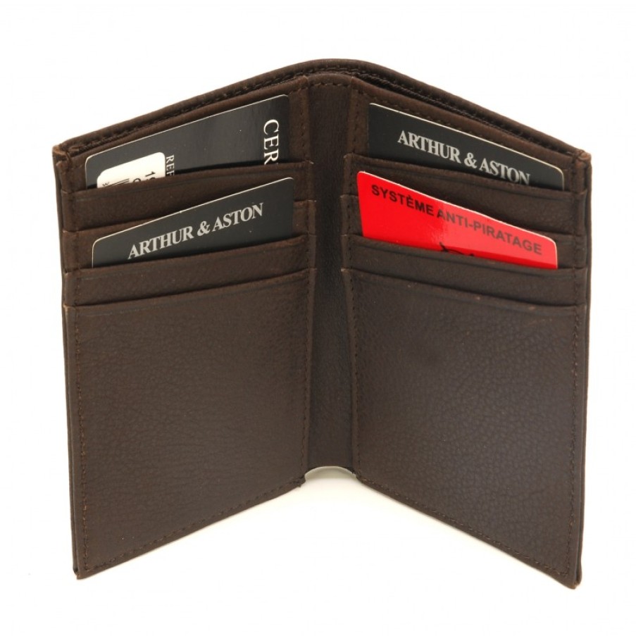 Hommes Arthur & Aston Porte Cartes | Portes-Cartes Oscar En Cuir - Arthur & Aston