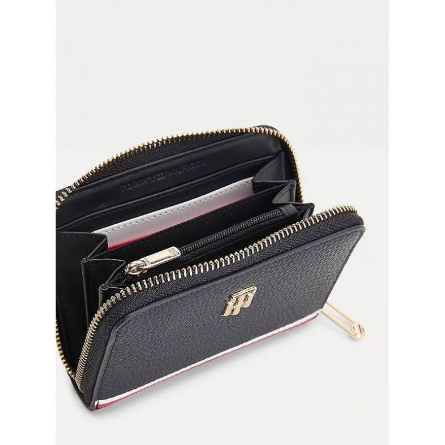 Femmes Tommy Hilfiger Portefeuille | Petit Portefeuille Th Element En Synthetique - Tommy Hilfiger