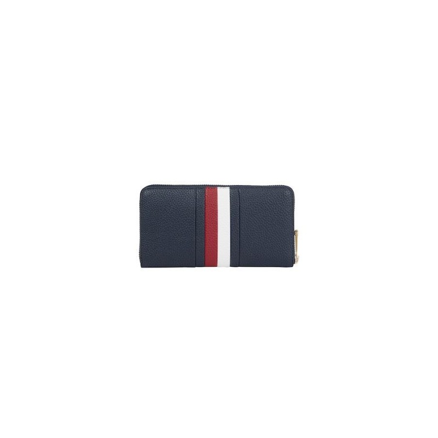 Femmes Tommy Hilfiger Sac Cabas | Compagnon Zippe Emblem Tricolore