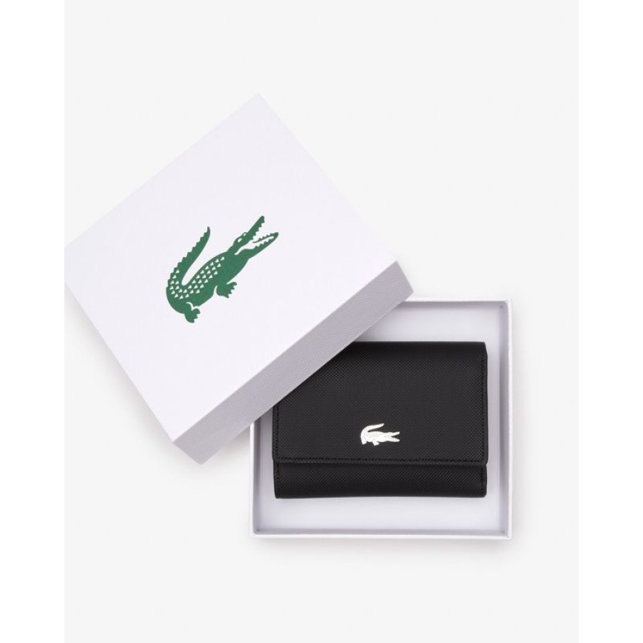 Femmes Lacoste Portefeuille | Portefeuille Anna En Synthetique - Lacoste