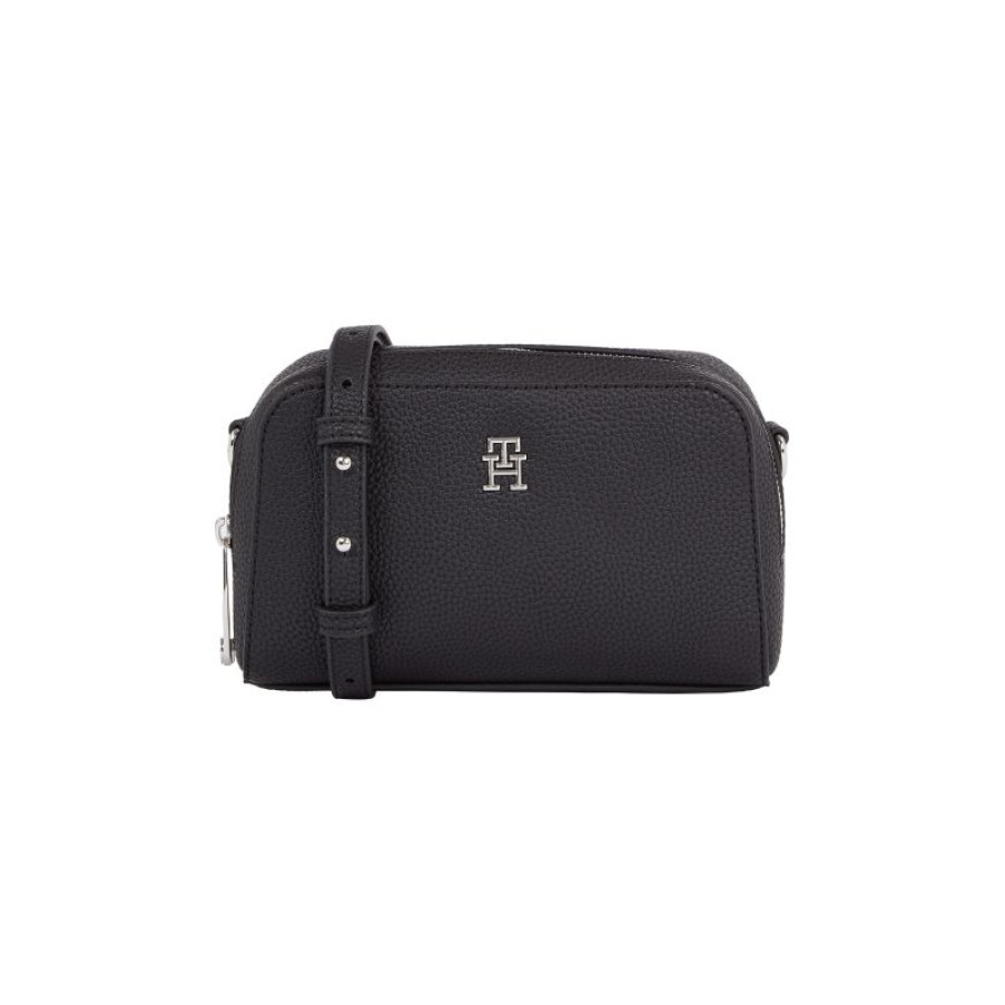 Femmes Tommy Hilfiger Sac Porte Epaule | Sac Travers Emblem En Synthetique- Tommy Hilfiger