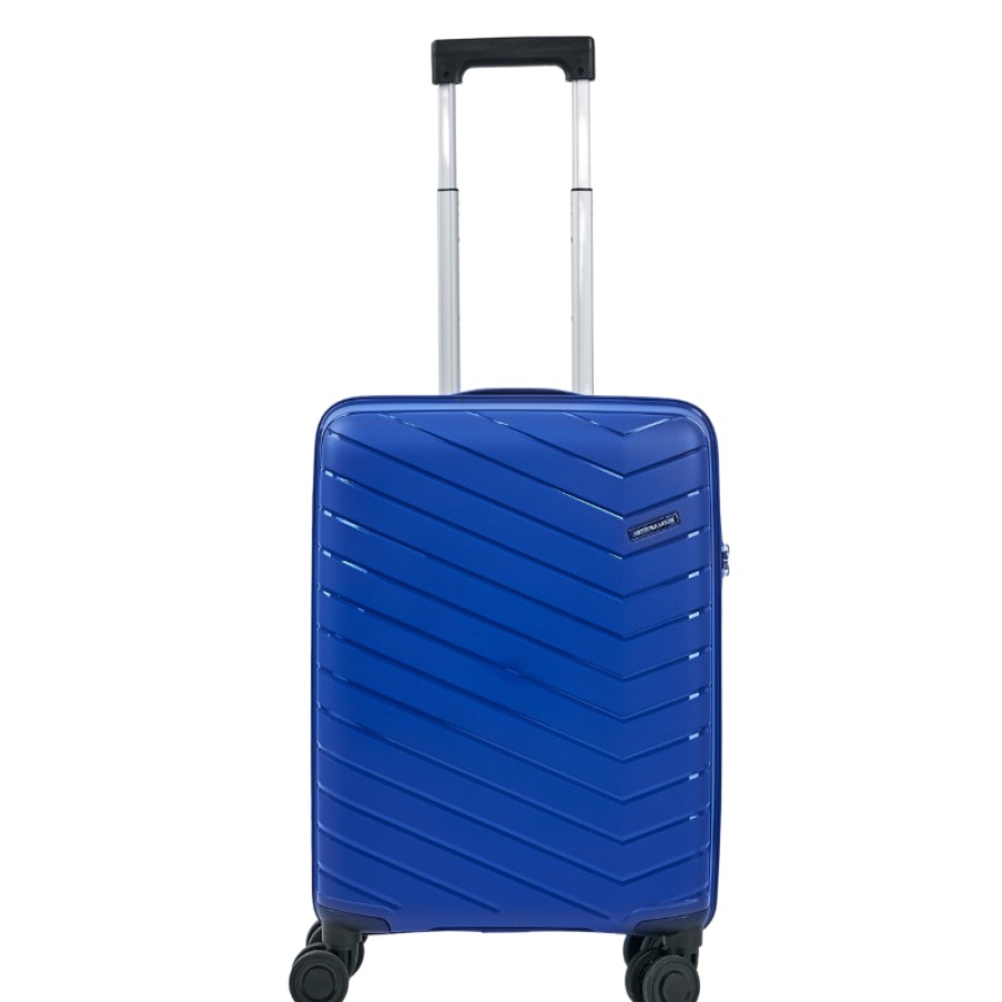 Bagages Arthur & Aston | Valise Cabine Trolley 55Cm Rigide Bleu