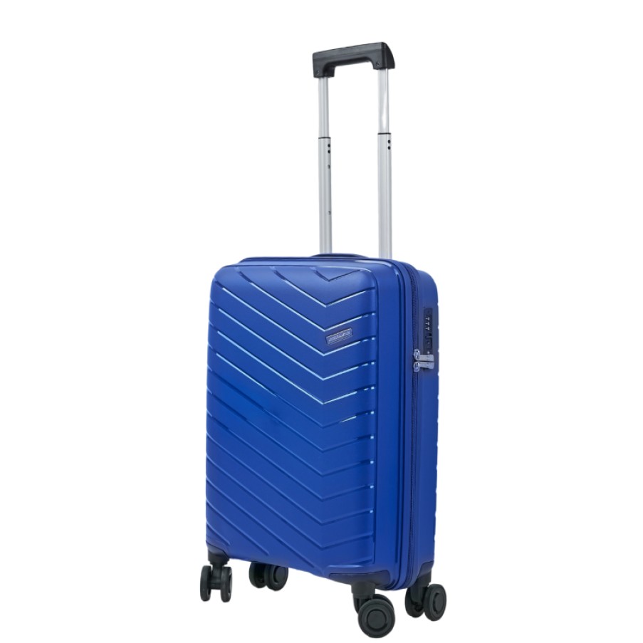 Bagages Arthur & Aston | Valise Cabine Trolley 55Cm Rigide Bleu