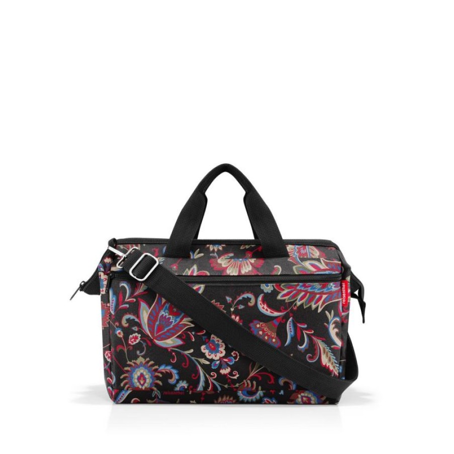 Bagages Reisenthel | Sac De Voyage Allrounder S Paisley Black En Toile - Reisenthel