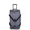 Bagages Kipling | Sac De Voyage 66Cm A Roulettes Teagan M Blackish Tile En Toile - Kipling