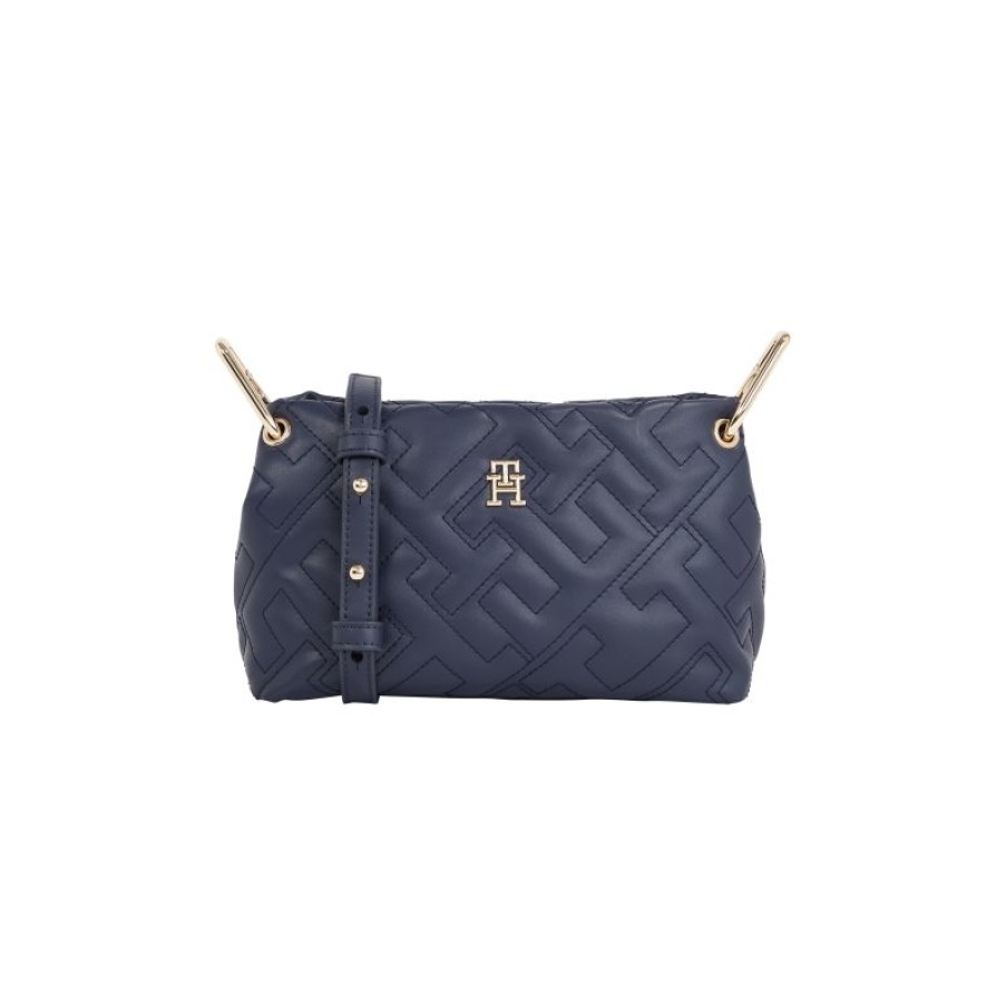 Femmes Tommy Hilfiger Pochette | Sac Travers Th Soft En Synthetique - Tommy Hilfiger