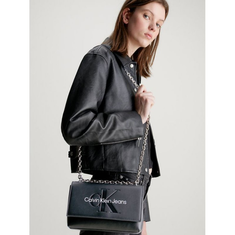 Femmes Calvin Klein Sac Porte Epaule | Sac Bandouliere Sculpted En Synthetique - Calvin Klein