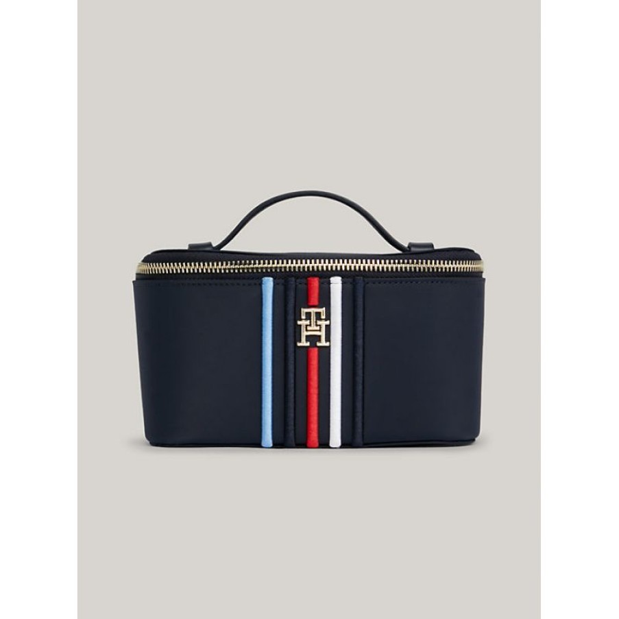 Femmes Tommy Hilfiger Sac Porte Epaule | Vanity Th Poppy En Synthetique - Tommy Hilfiger