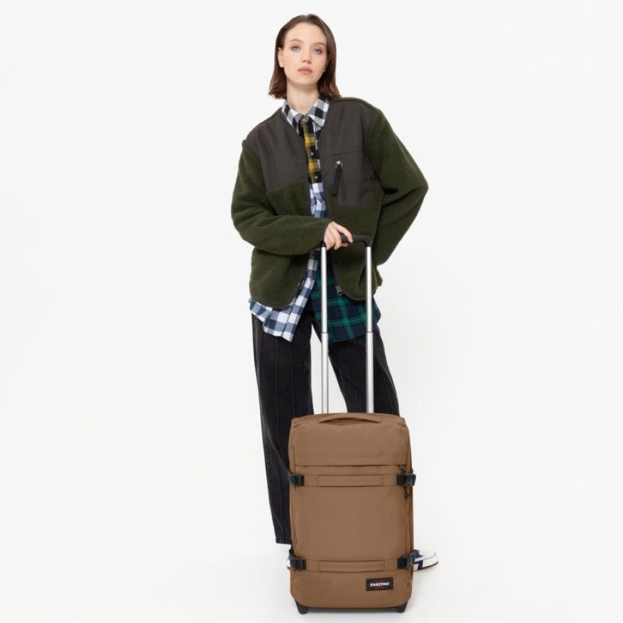 Bagages Eastpak | Sac De Voyage Cabine Transit'R S Burst Brown - Eastpak