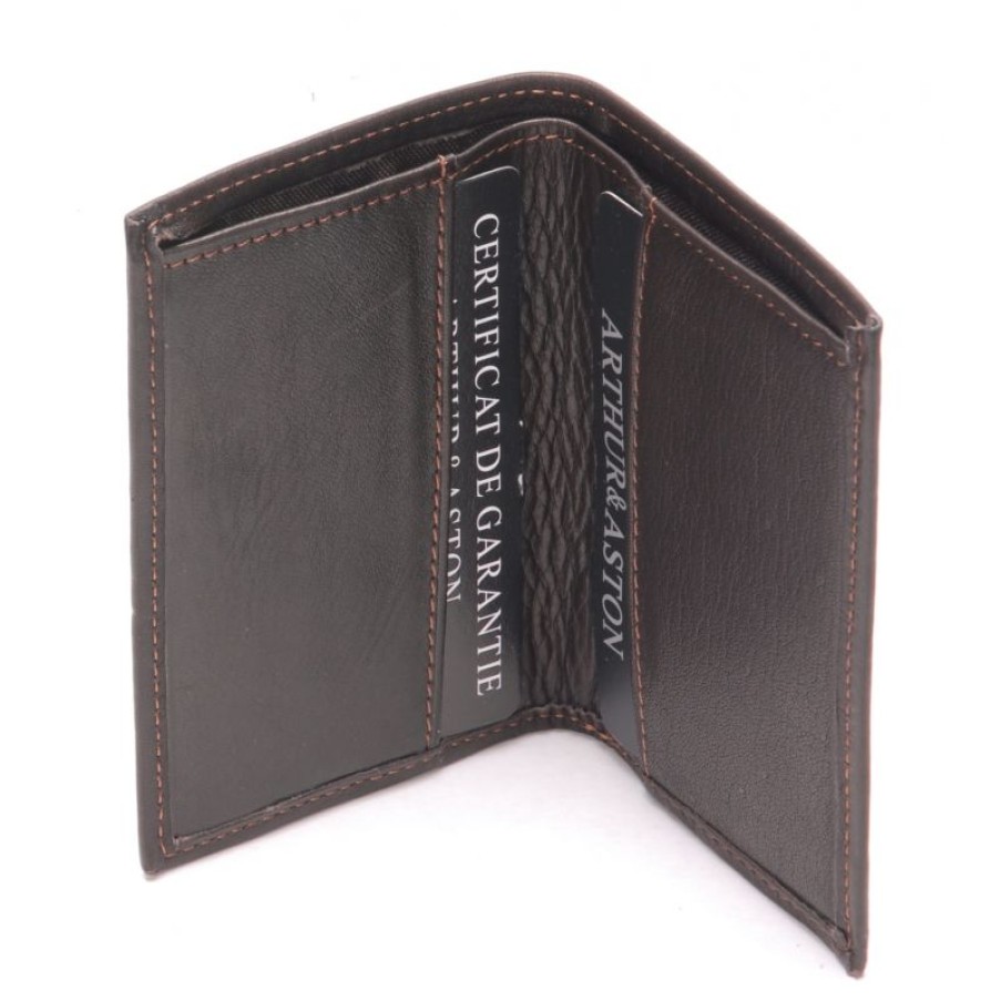 Hommes Arthur & Aston Porte Cartes | Porte-Cartes Pablo En Cuir - Arthur & Aston