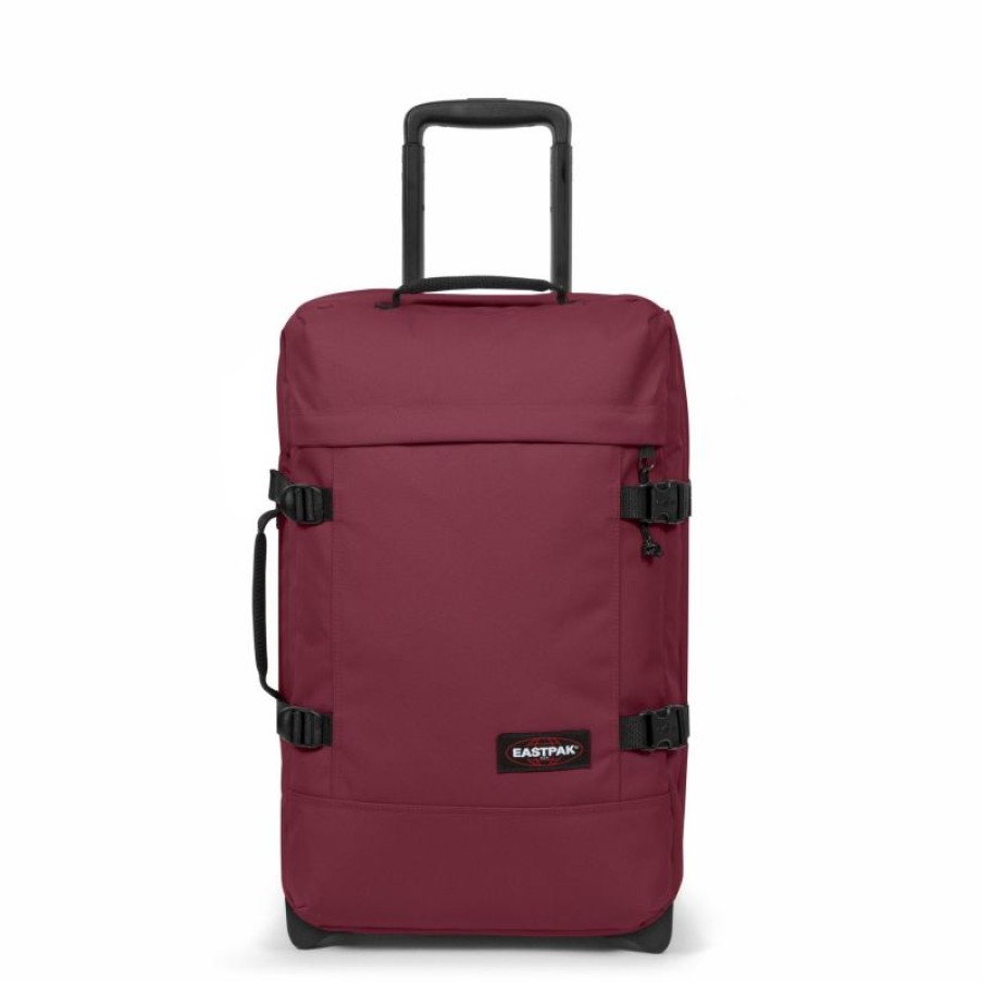 Bagages Eastpak | Valise Cabine 2 Roulettes Tranverz S Bushy Burgandy - Eastpak