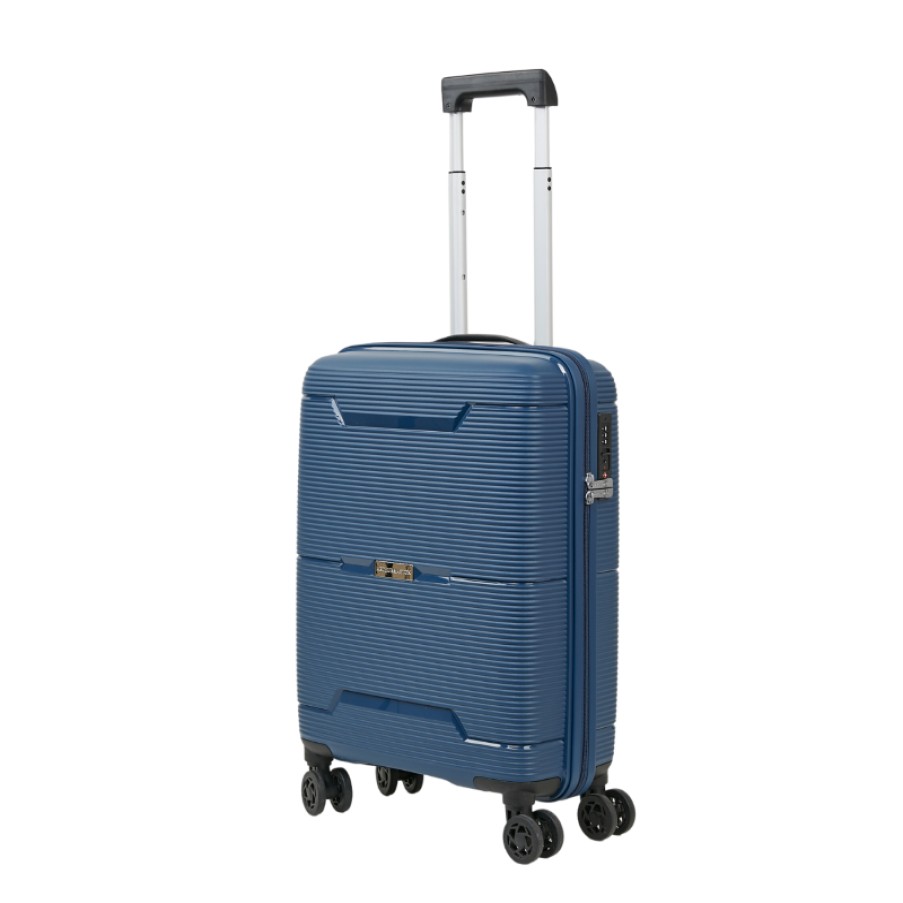 Bagages Arthur & Aston | Valise Cabine Trolley 55Cm Rigide Bleu