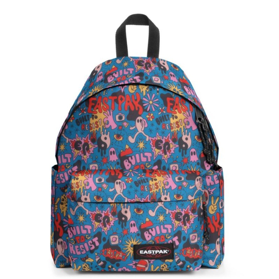 Hommes Eastpak Sac A Dos | Sac A Dos Day Pak'R® Doodle Blue - Eastpak