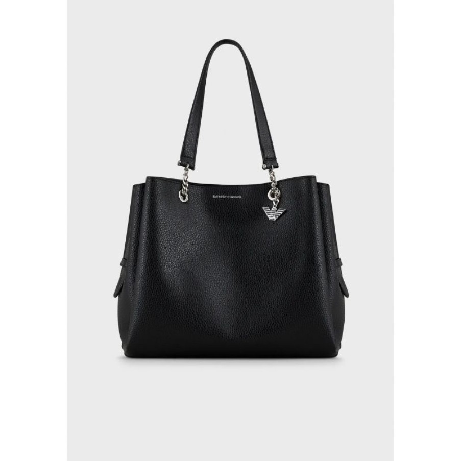 Femmes Emporio Armani Sac Porte Epaule | Sac A Main Aigle En Synthetique