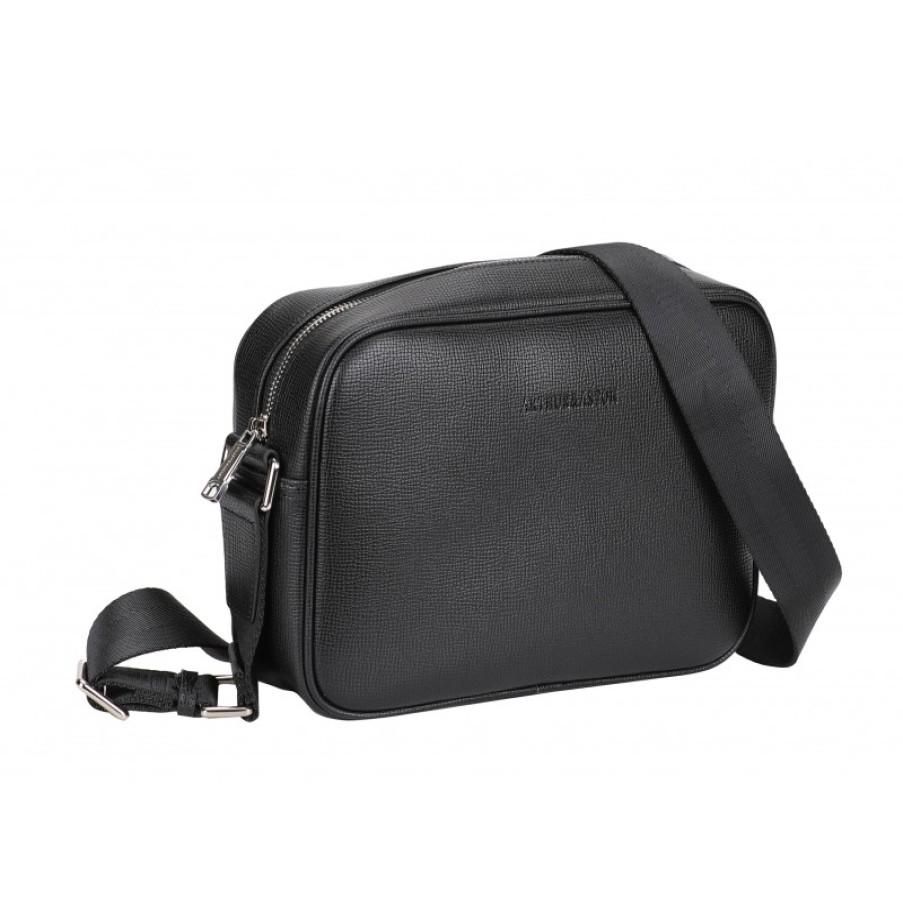 Hommes Arthur & Aston Sacoche | Sac Travers Nelson Croute De Cuir