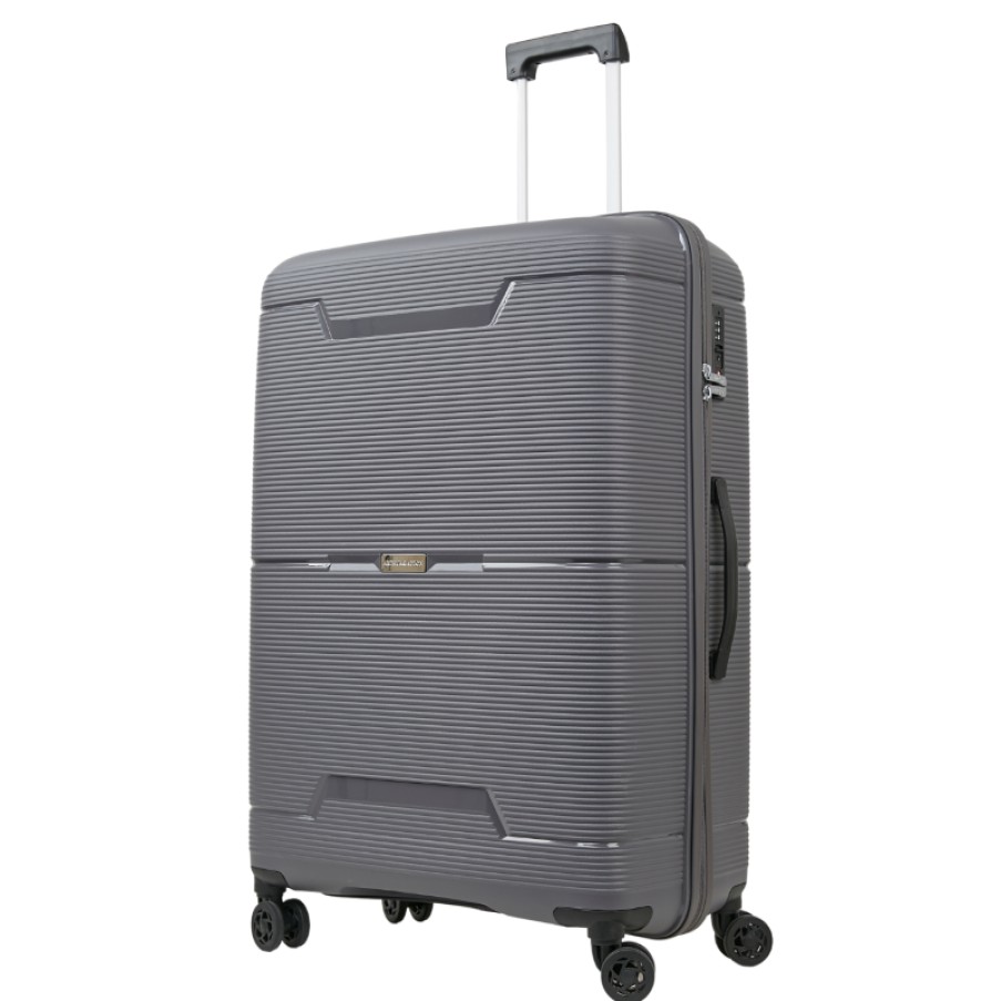 Bagages Arthur & Aston | Valise Trolley 77Cm Rigide Gris