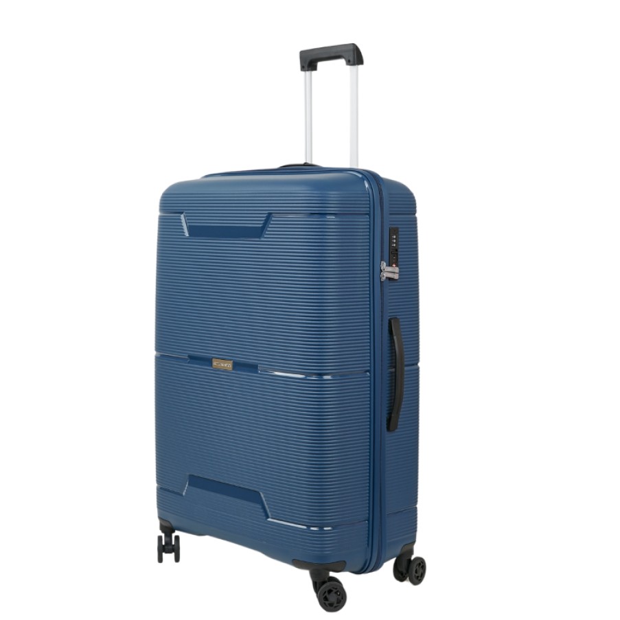 Bagages Arthur & Aston | Valise Trolley 77Cm Rigide Bleu