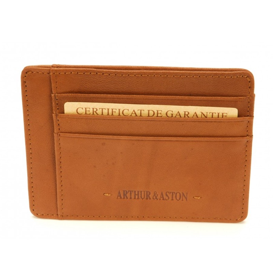 Hommes Arthur & Aston Porte Cartes | Porte-Cartes Johany En Cuir - Arthur & Aston