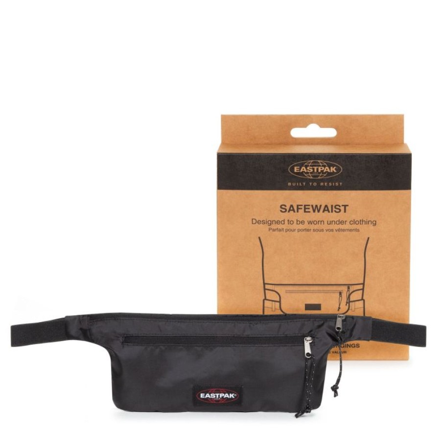 Femmes Eastpak Pochette | Pochette Safepouch Black - Eastpak